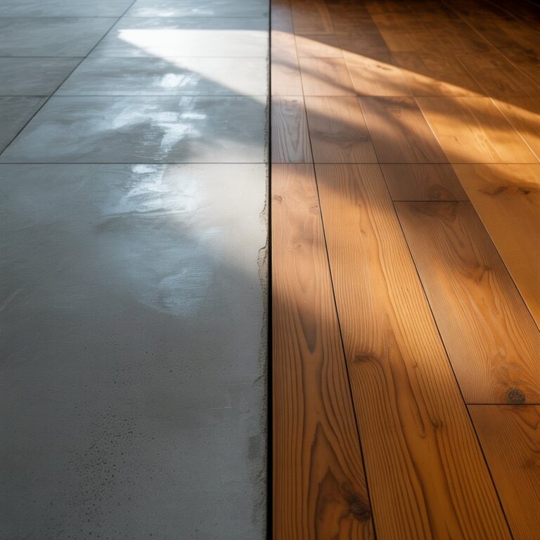 dalle béton vs plancher bois